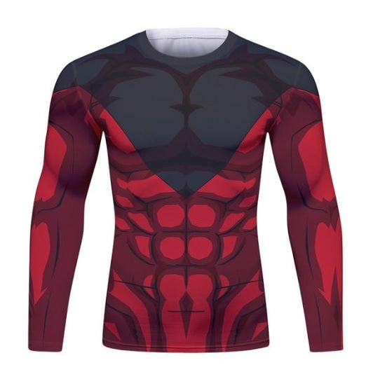 BJJ Rash Guard Dragon Ball Z 'Jiren' Long Sleeve Elite Rashguard