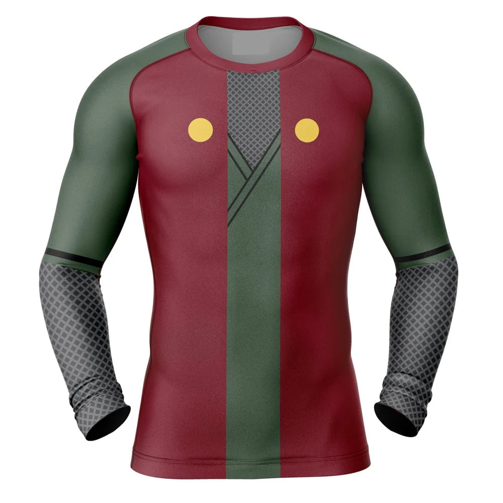 Naruto 'Jiraiya' Long Sleeve Compression Rashguard