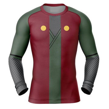 Kids Naruto 'Jiraiya' Long Sleeve Compression Rashguard