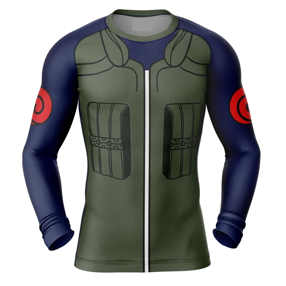 Naruto 'Hatake' Long Sleeve Compression Rashguard