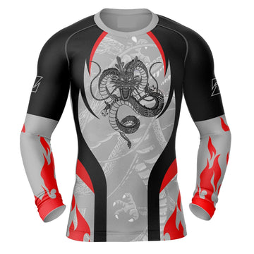 Dragon Ball Z 'Shenron' Long Sleeve Compression Rashguard