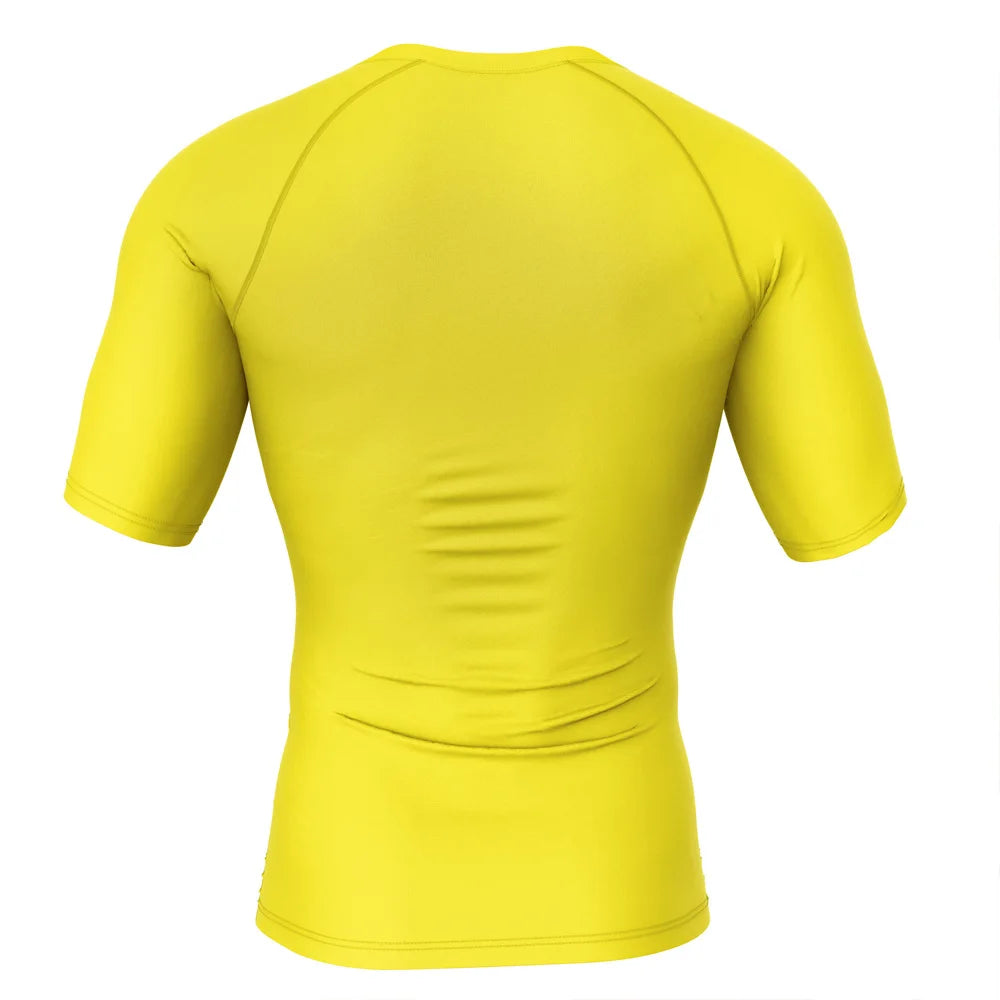 Kids Pokemon 'Pikachu | Face' Short Sleeve Compression Rashguard