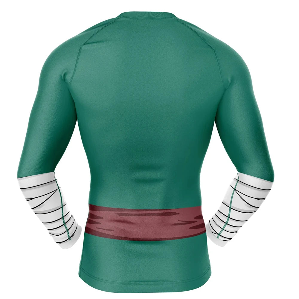 Kids Naruto 'Rock Lee' Long Sleeve Compression Rashguard