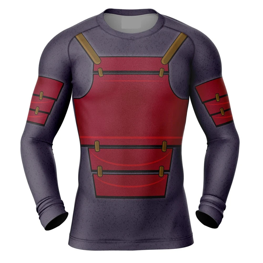 Kids Naruto 'Madara | 3.0' Long Sleeve Compression Rashguard