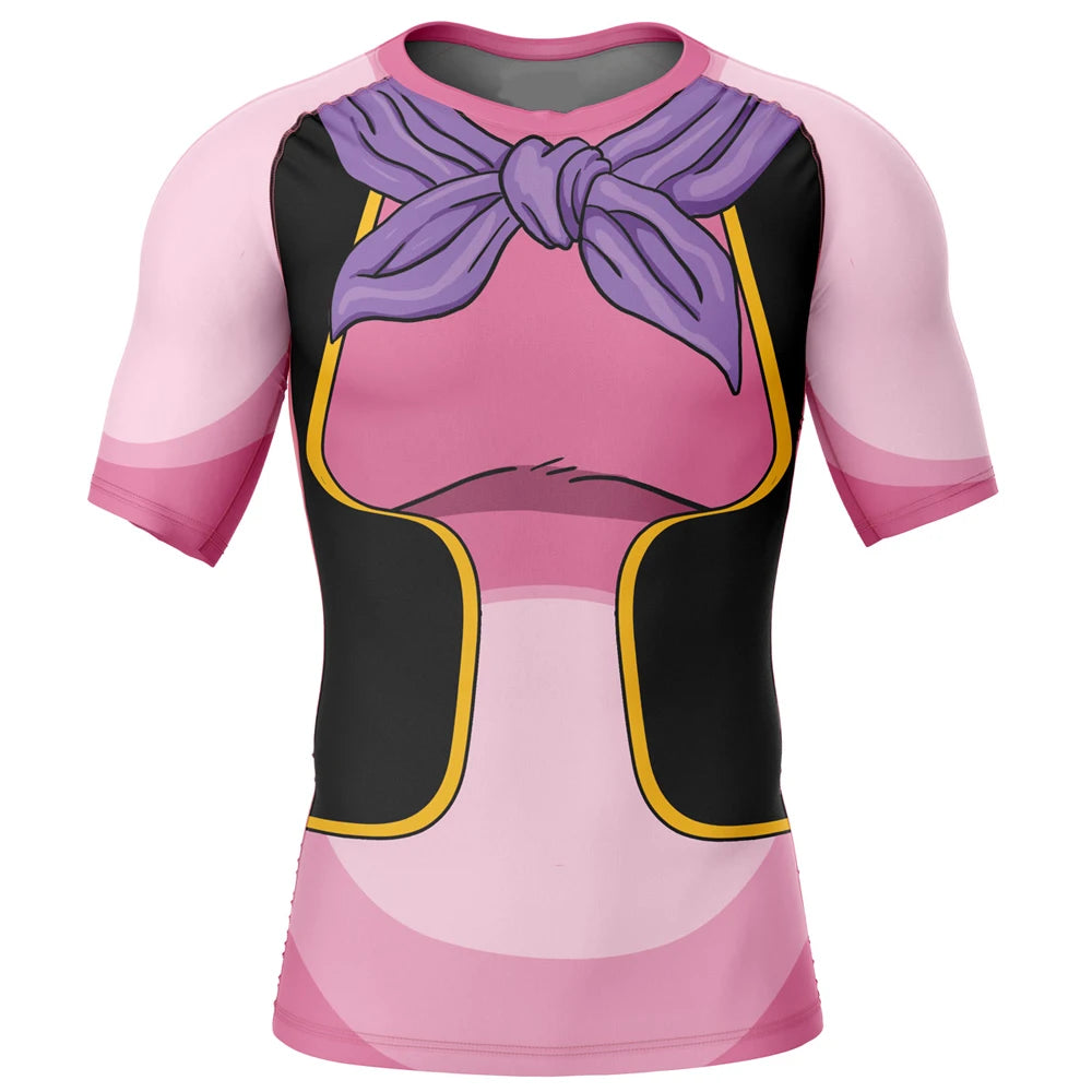 Dragon Ball Z 'Majin Buu' Short Sleeve Compression Rashguard