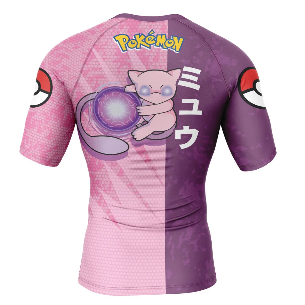 Pokemon 'Mew' Short Sleeve Compression Rashguard