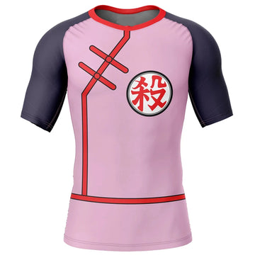 Dragon Ball Z 'Tao Pai Pai' Short Sleeve Compression Rashguard