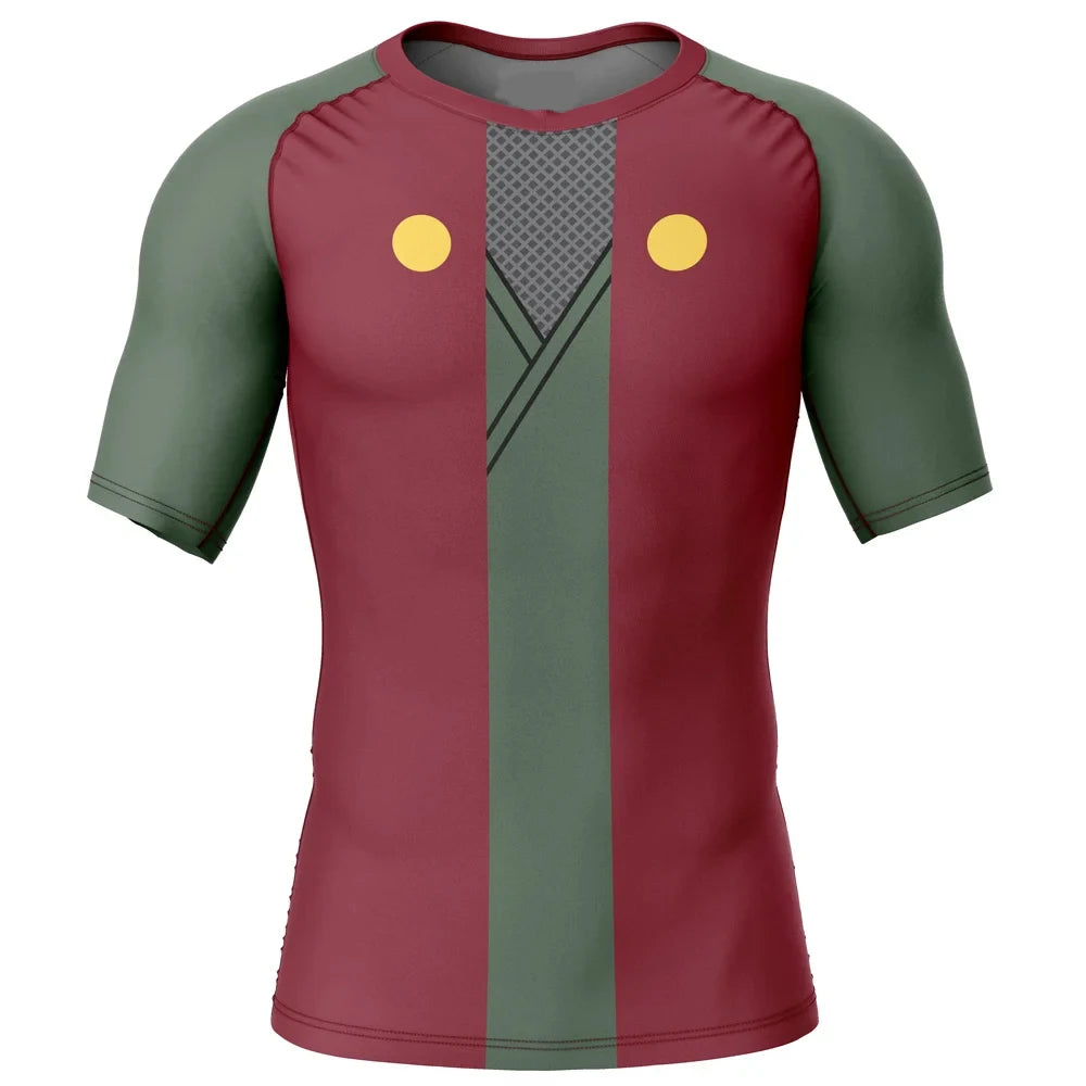 Kids Naruto 'Jiraiya' Short Sleeve Compression Rashguard