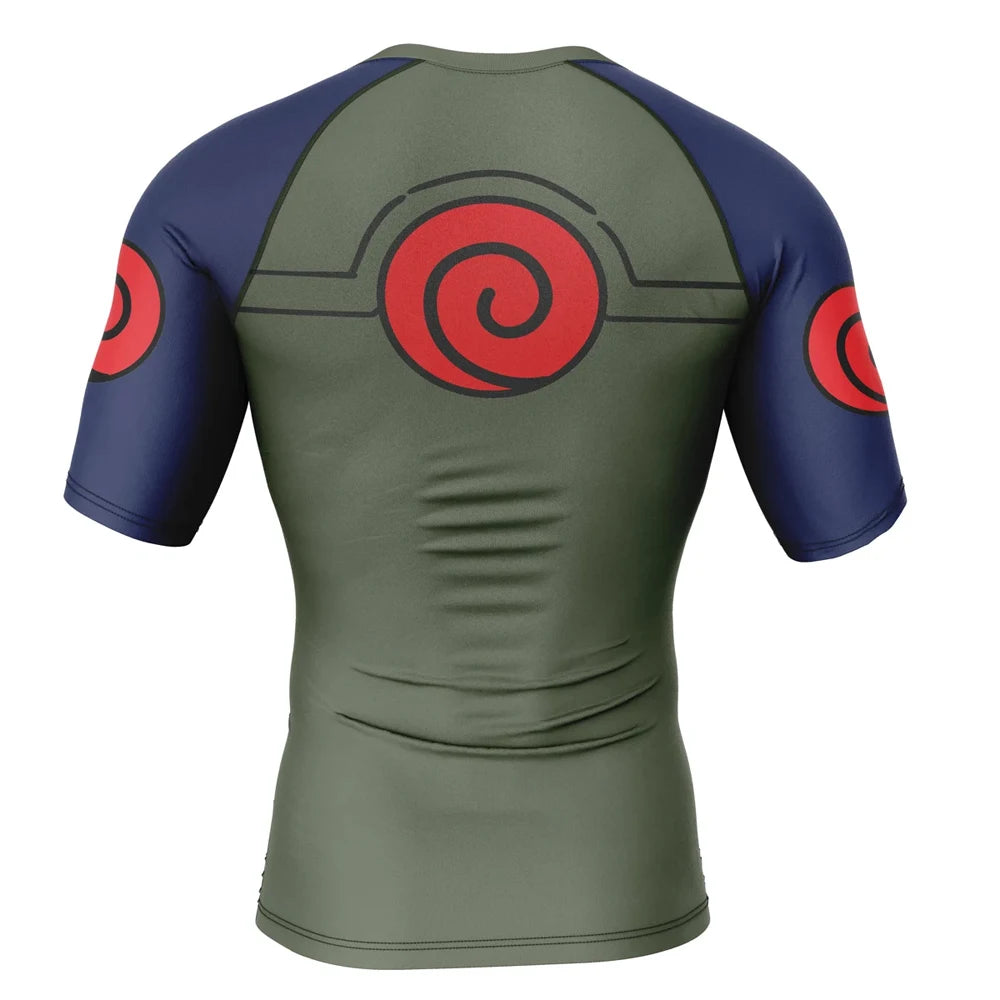 Kids Naruto 'Hatake' Short Sleeve Compression Rashguard