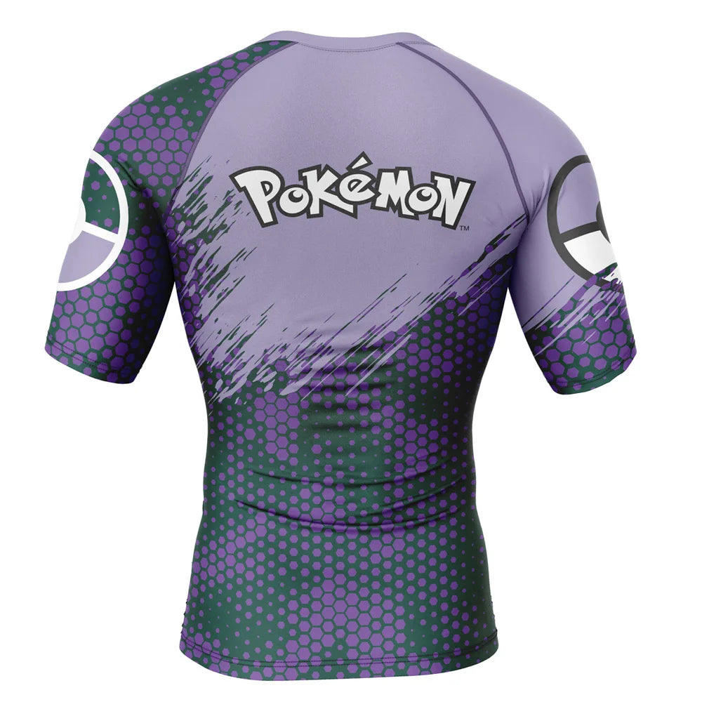 Kids Pokemon 'Gengar | Dark' Short Sleeve Compression Rashguard