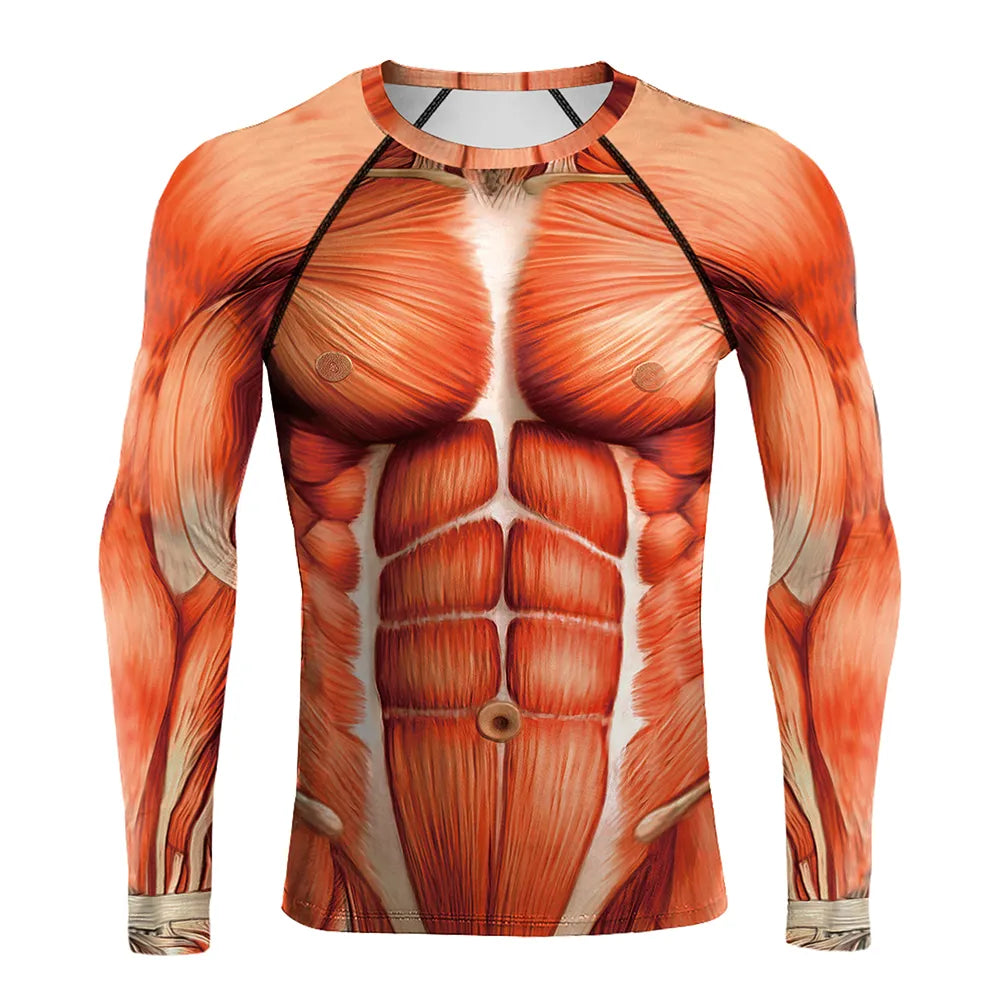 Attack on Titan 'Attack Titan' Elite Long Sleeve Compression Rashguard ...