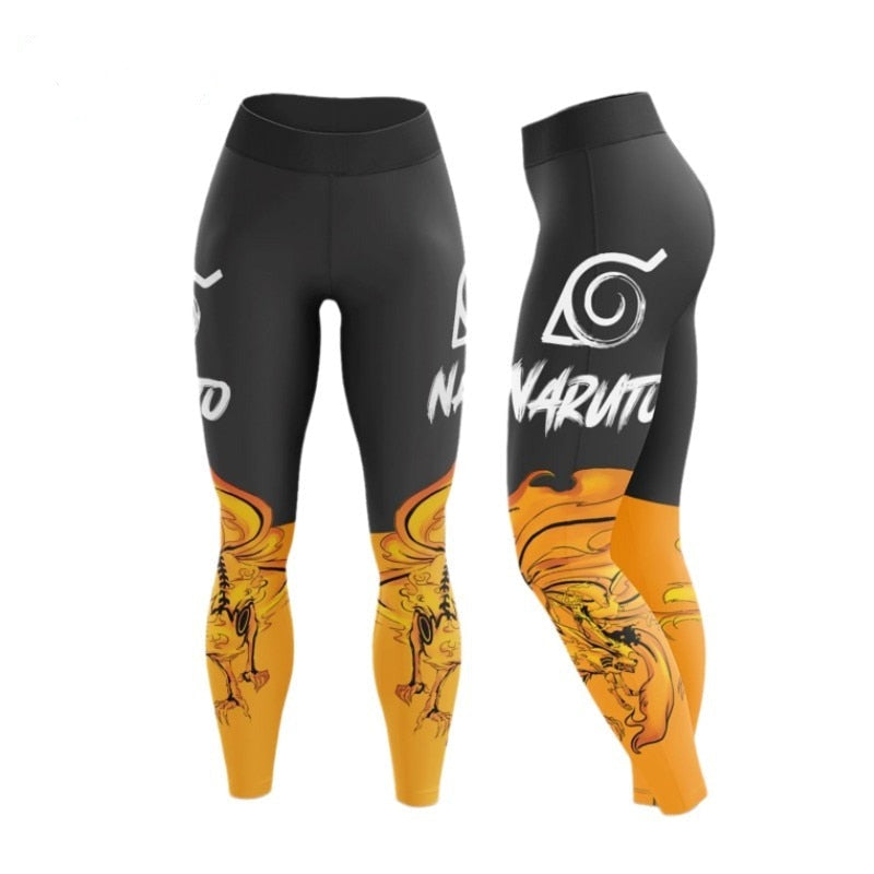 Women's Naruto 'Kurama' Leggings Yoga Pants