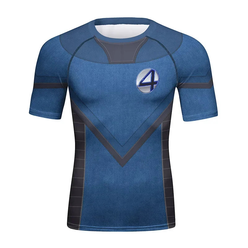 Fantastic Four '2005' Short Sleeve Compression Rashguard