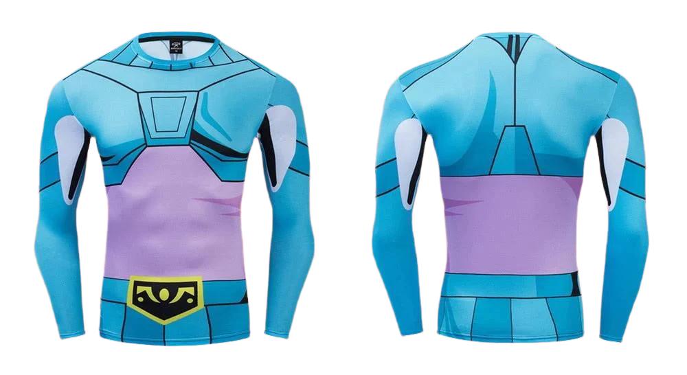 Saint Seiya 'Dragon Shiryū' Long Sleeve Compression Rashguard