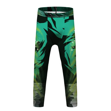 BJJ Rash Guard Kid's Naruto 'Rock Lee | 2.0 ' Elite Compression Leggings Spats