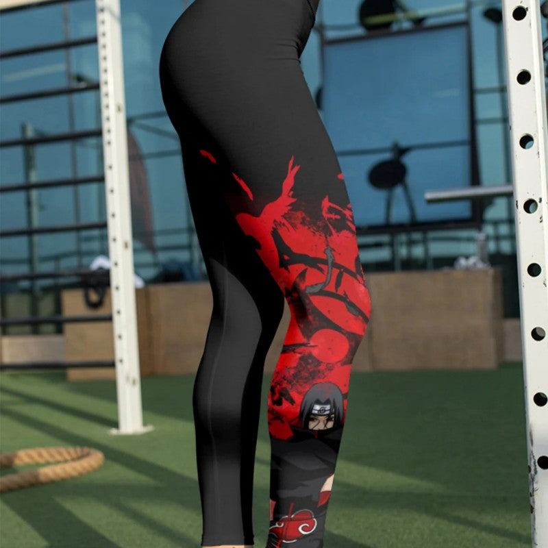 Women's Naruto 'Sharingan | Indra' Leggings Yoga Pants