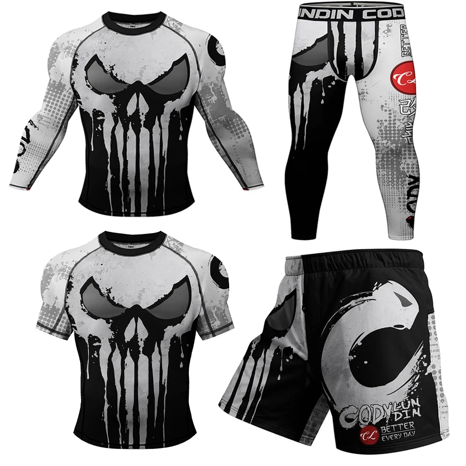 Skull Compression 'Hitman' 4 Piece Set