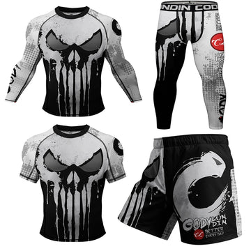 Skull Compression 'Hitman' 4 Piece Set