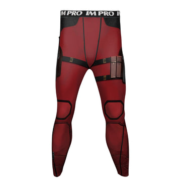 Deadpool 'Wade' Compression Leggings Spats