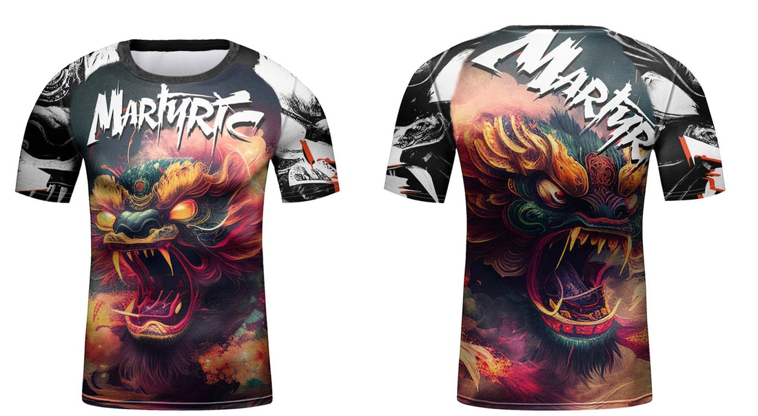 Kid's Dragon 'Year of the Dragon' Elite Short Sleeve Compression Rashguard