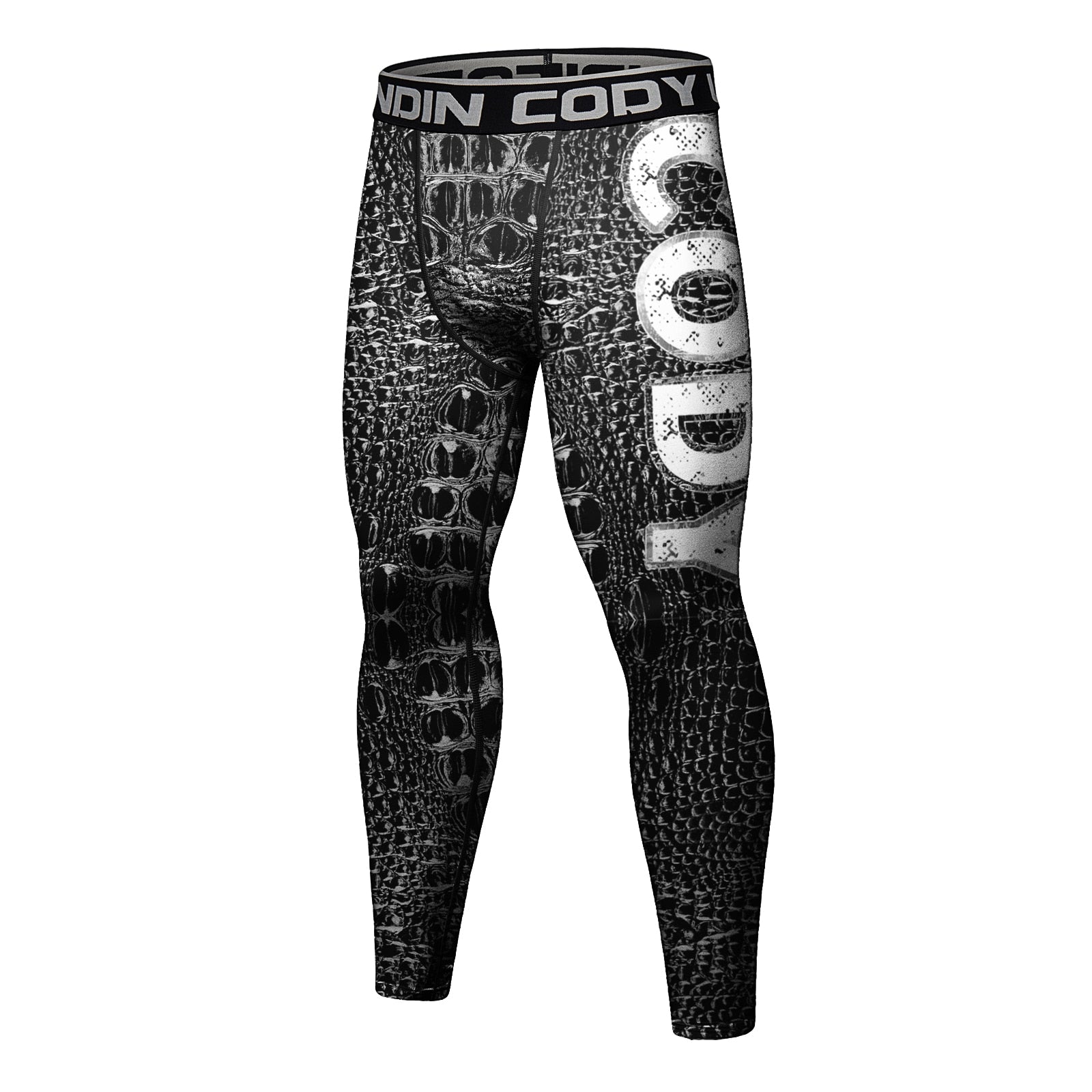 Snakeskin Camouflage Elite Compression Leggings Spats