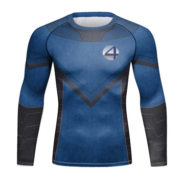 Fantastic Four '2005' Long Sleeve Compression Rashguard