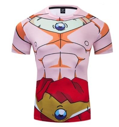 BJJ Rash Guard Dragon Ball Z Compression 'Broly' Premium Short Sleeve Rashguard