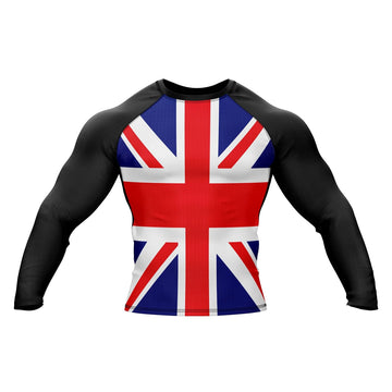 British Flag Long Sleeve Compression Rashguard