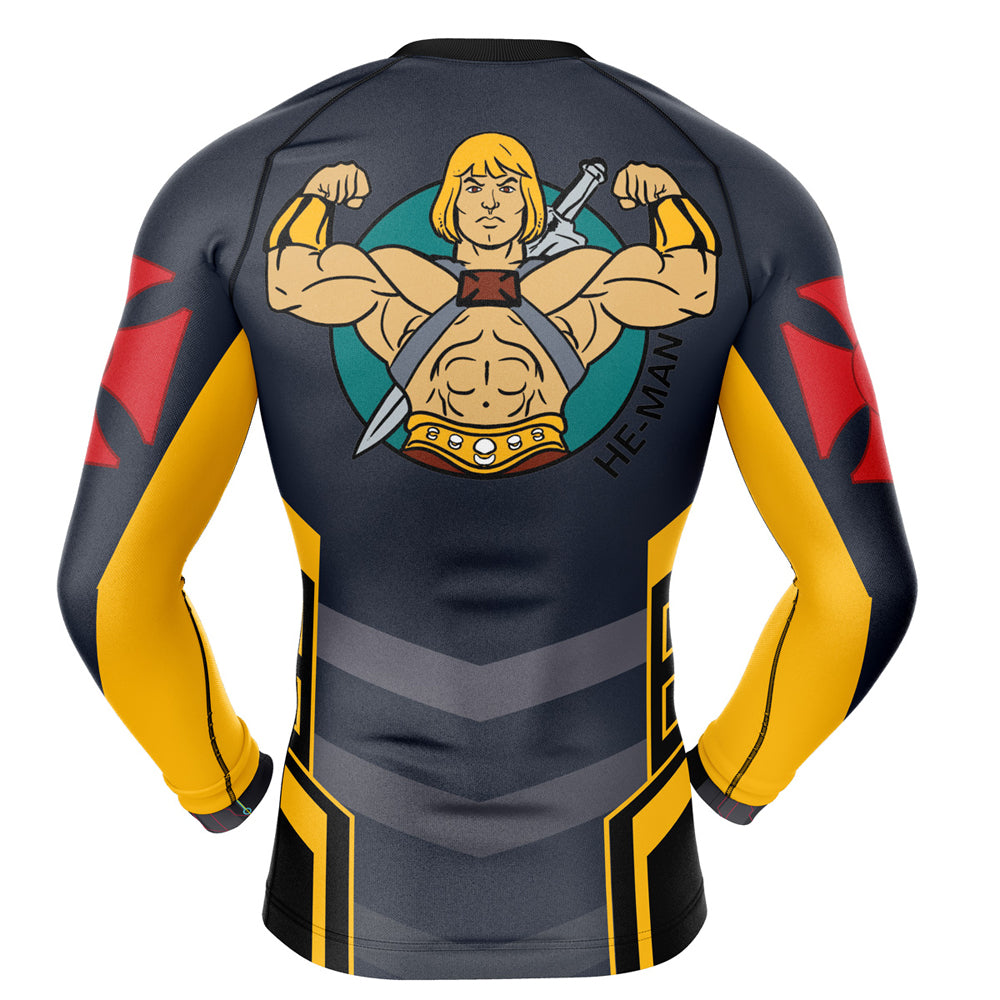 Masters of the Universe 'He-Man| Comic' Long Sleeve Compression Rashguard