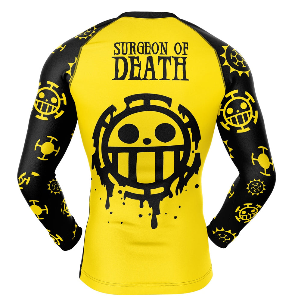 Kids One Piece 'Trafalgar | Suregon of Death' Long Sleeve Compression Rashguard