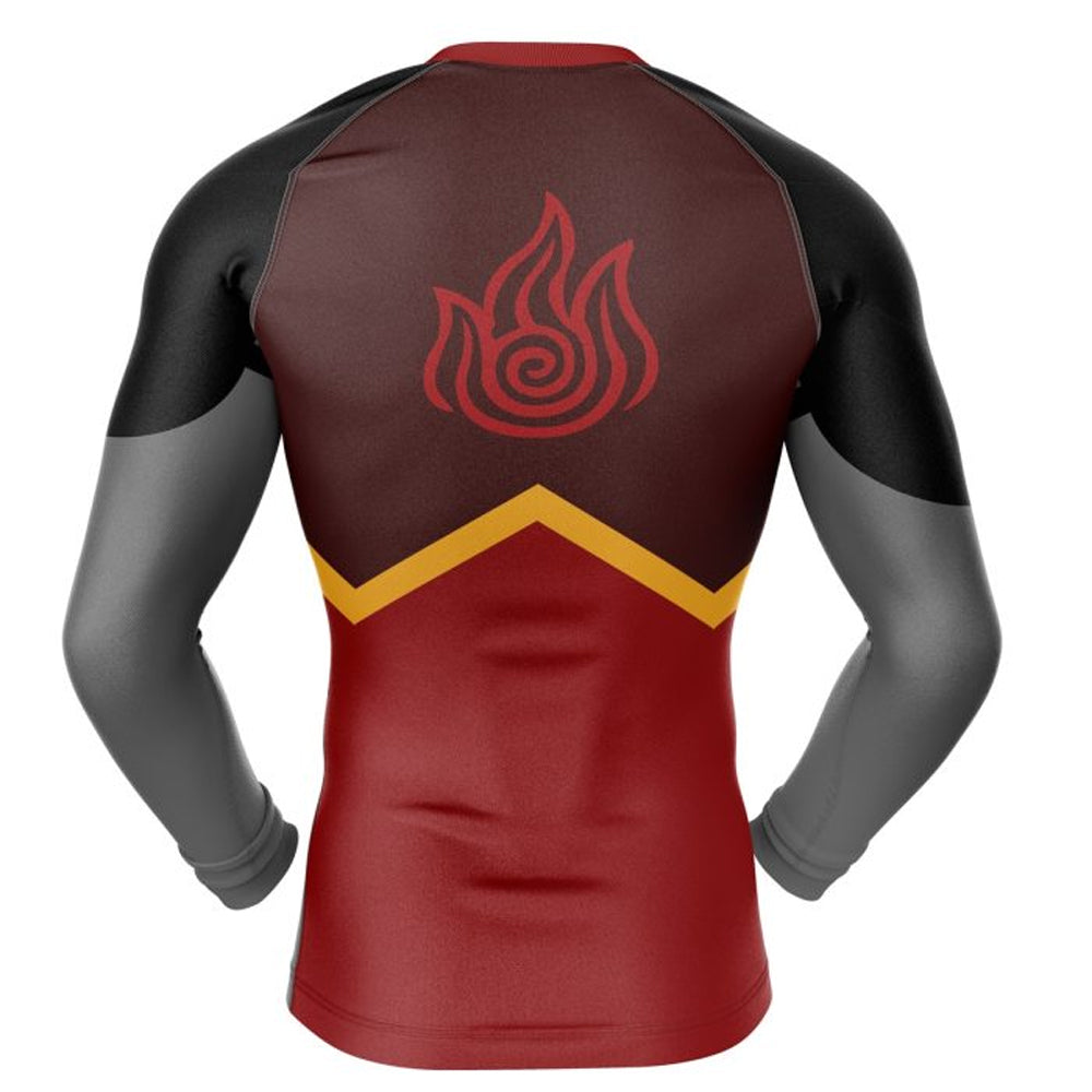 Kids Avatar 'Firebenders' Long Sleeve Compression Rashguard