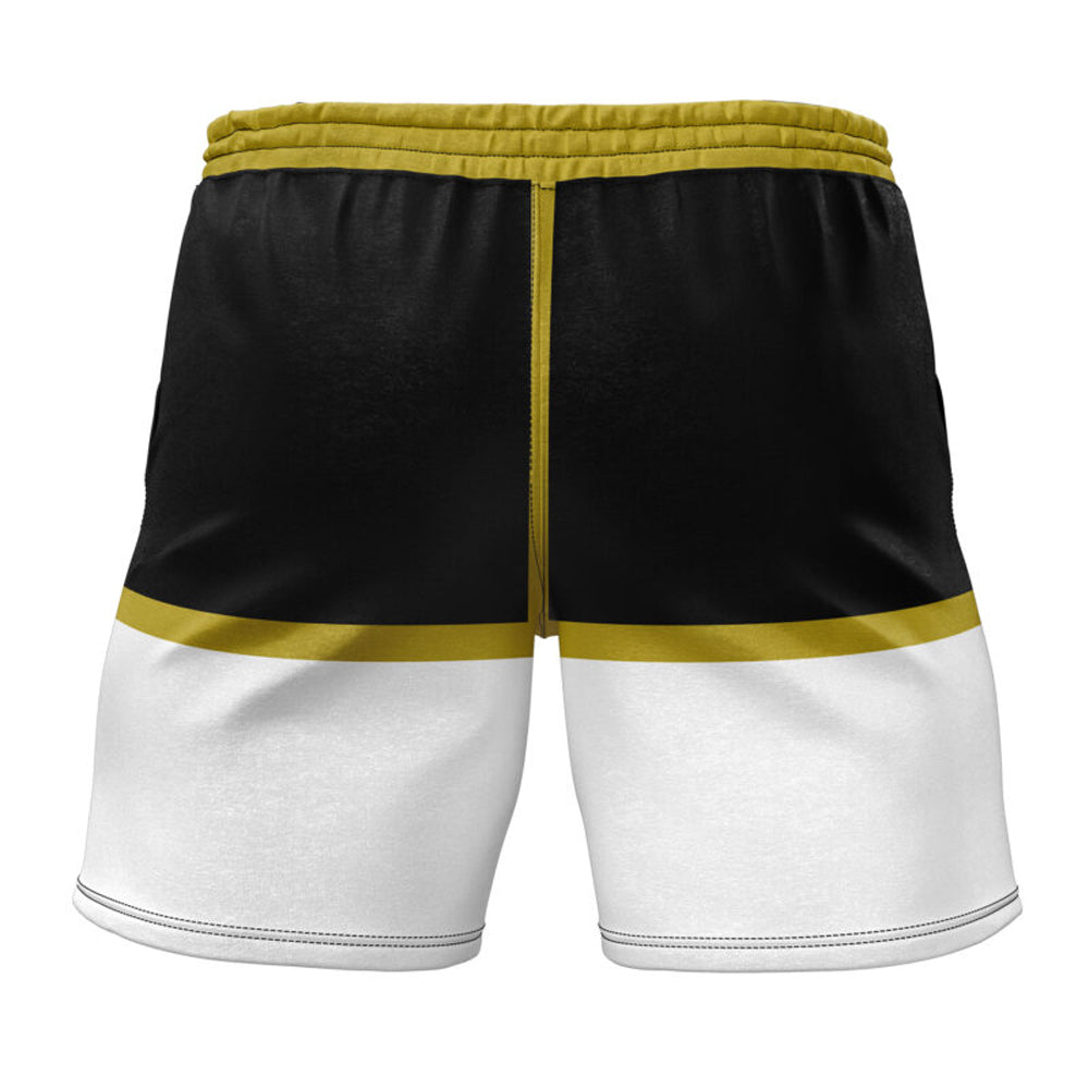 Kids Power Rangers 'White Ranger' Gym Shorts