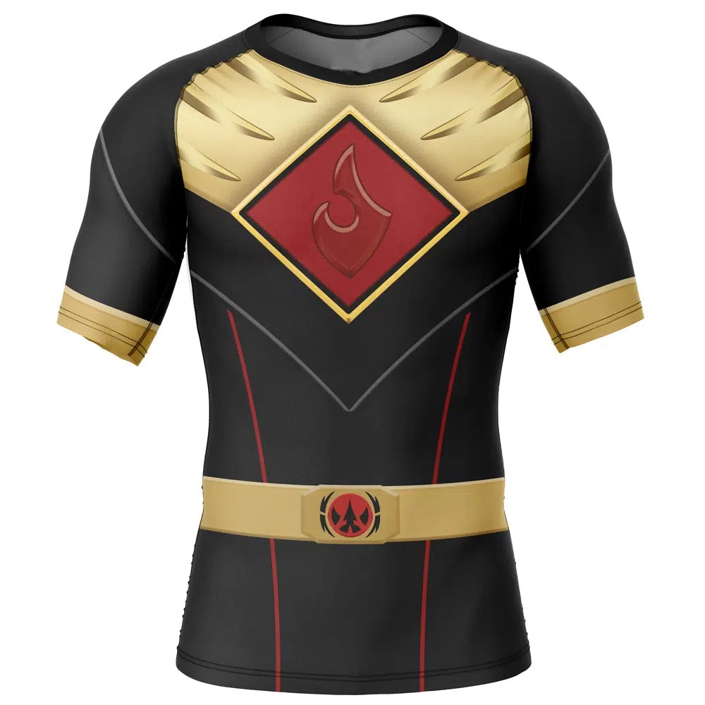 Power Rangers 'Lord Drakkon Evo 3' Short Sleeve Compression Rashguard