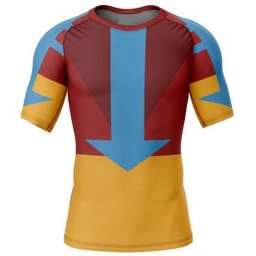 Avatar 'Airbenders' Short Sleeve Compression Rashguard