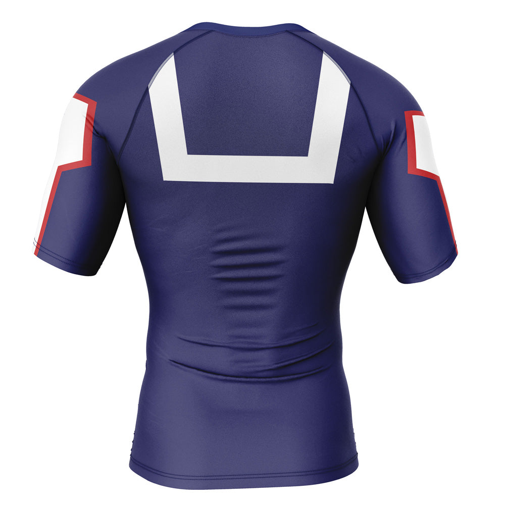 My Hero Academia 'UA Uniform' Short Sleeve Compression Rashguard