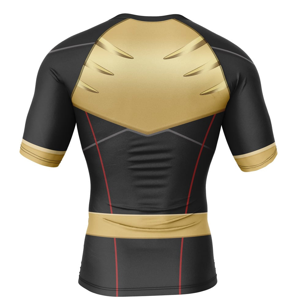 Kids Power Ranges 'Lord Drakkon Evo 3' Compression Short Sleeve Rashguard