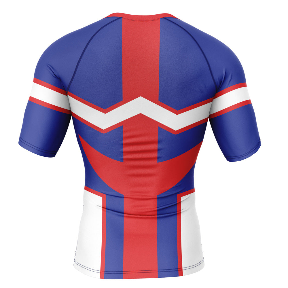 Kids My Hero Academia 'All Might' Short Sleeve Compression Rashguard