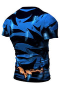 Goku Ultra Instinct Dragon Ball Z Short Sleeve Compression Rash Guard-RashGuardStore