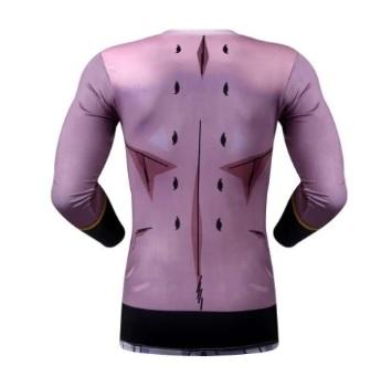 Kid Buu Dragon Ball Z Long Sleeve Compression Rash Guard-RashGuardStore