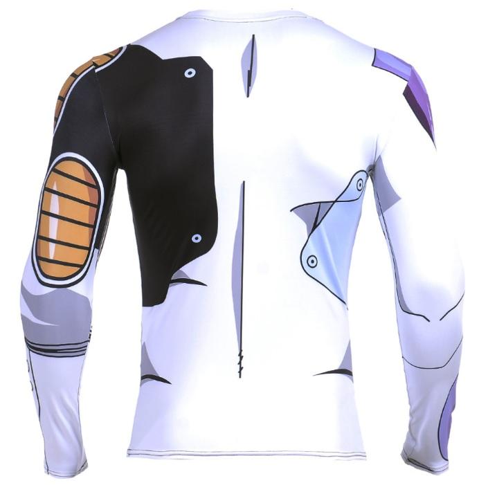 Mecha Frieza Dragon Ball Z Long Sleeve Compression Rash Guard-RashGuardStore