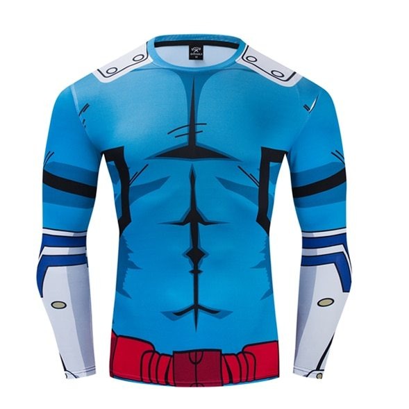 BJJ Rash Guard My Hero Academia Compression 'Deku | 2.0' Premium Long Sleeve RashGuard