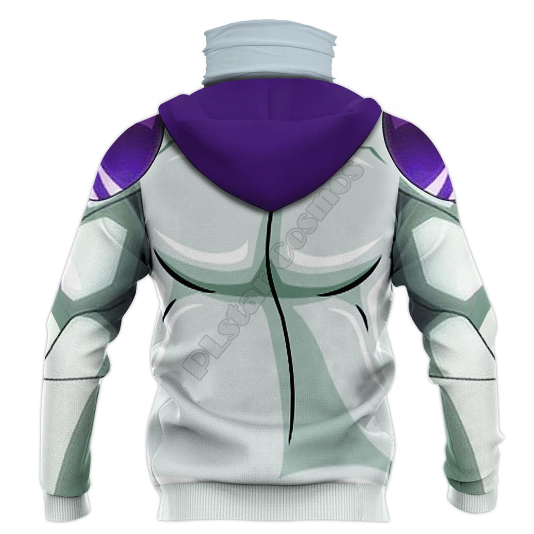 BJJ Rash Guard Dragon Ball Z 'Frieza' Pullover Hoodie with Pull-Up Neck