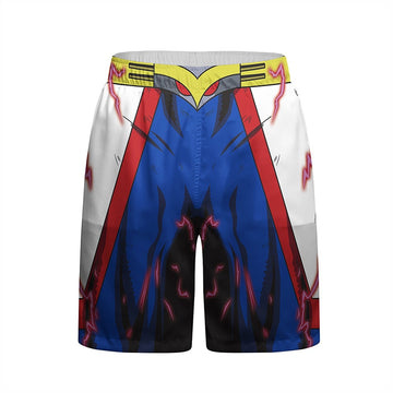 BJJ Rash Guard My Hero Academia 'All Might | Battle Damaged' Shorts