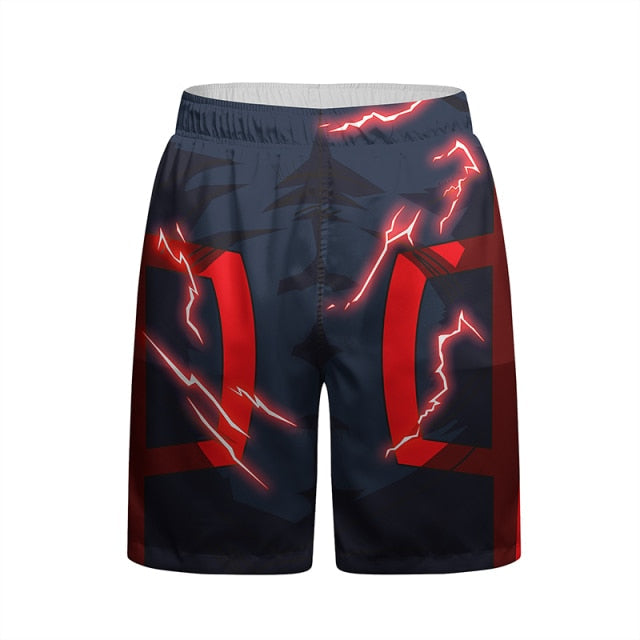 BJJ Rash Guard My Hero Academia 'Onyx UA Uniform' Shorts