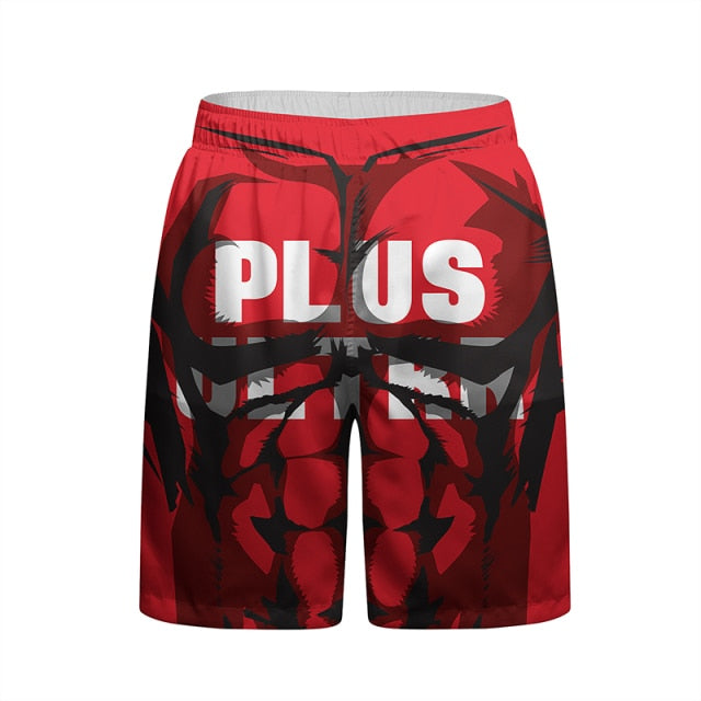 BJJ Rash Guard My Hero Academia 'Plus Ultra | Red' Shorts