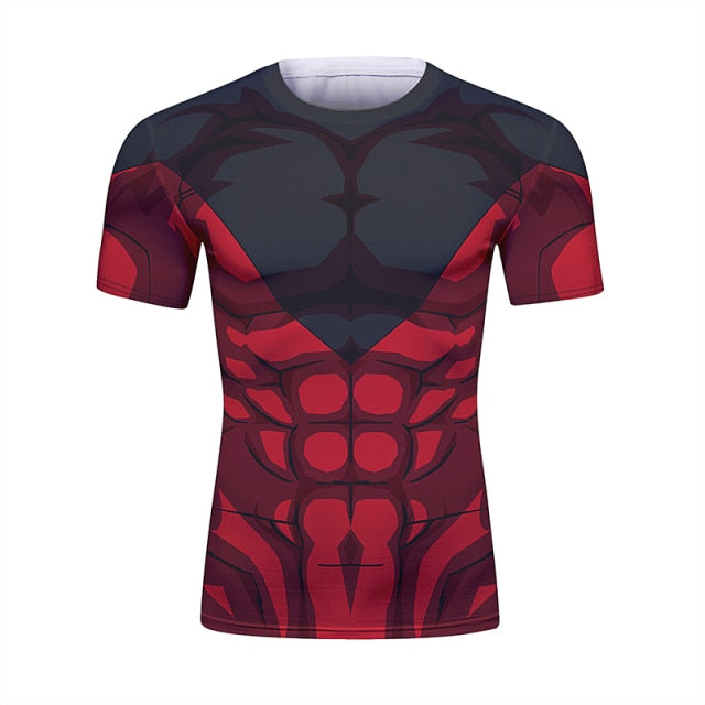 BJJ Rash Guard Dragon Ball Z 'Jiren' Short Sleeve Elite Rashguard