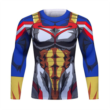 BJJ Rash Guard Dragon Ball Z | My Hero Academia 'Almighty Vegeta' Long Sleeve Elite Rashguard