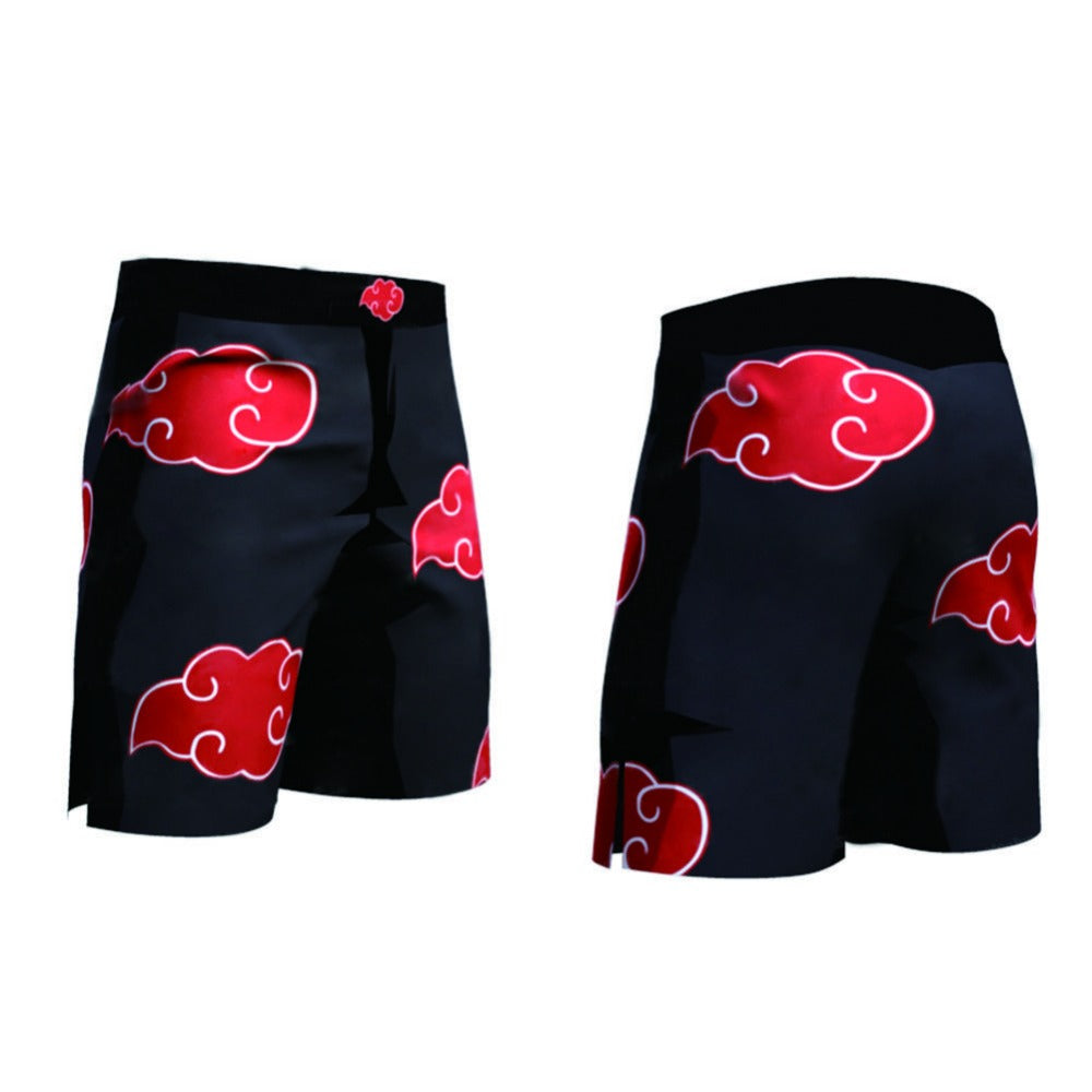 BJJ Rash Guard Men's Naruto 'Akatsuki' Shorts