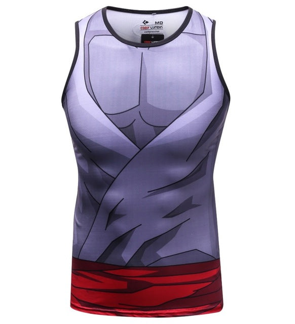 BJJ Rash Guard Dragon Ball Z 'Gohan' Elite Compression Tank Top