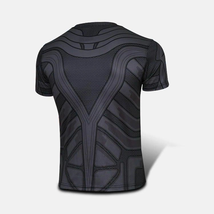 Batman 'Animated' Short Sleeve Dri Fit Rash Guard